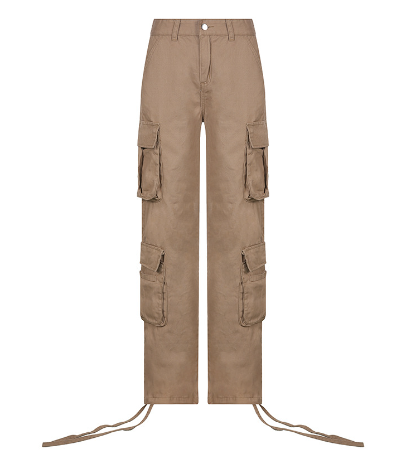 Cargo stevige wijde broek