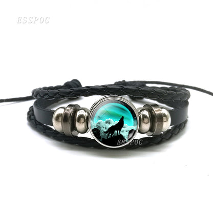 Leren armband