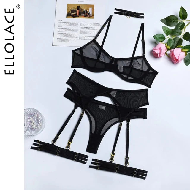 4 stuks sexy erotische lingerie