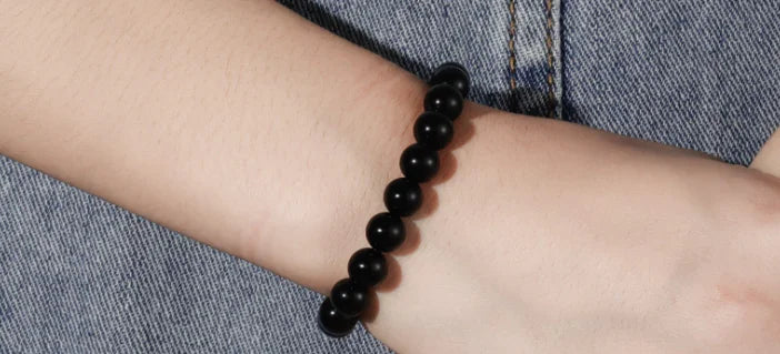 Zwarte Onyx armband