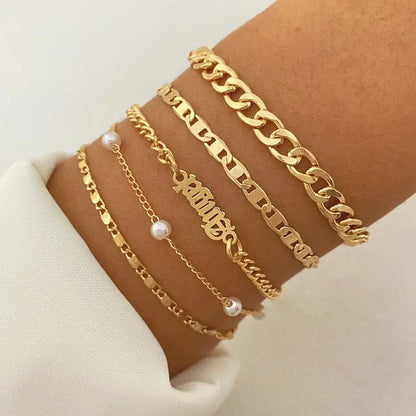 Bedelarmband armbanden set