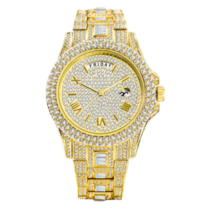 Full Iced Crystal Watch