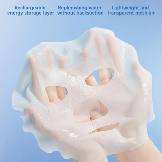 Masque facial au collagène hydrogel