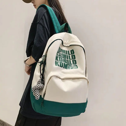 Fashion Letter Print Women's Backpack