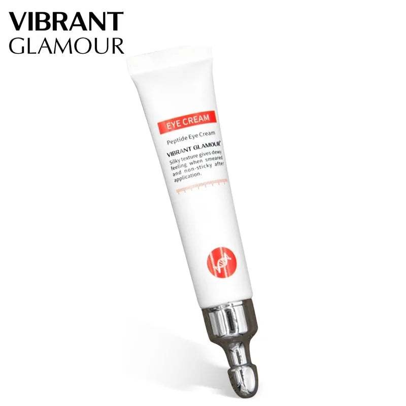 VIBRANT GLAMOUR Peptide Collageen Oogcrème: Antirimpelserum voor donkere kringen, wallen en wallen