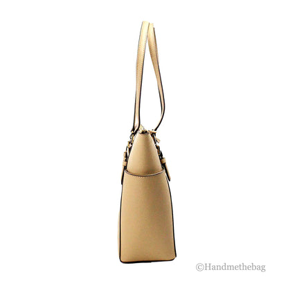 Michael Kors Charlotte Camel Large Top Zip Tote