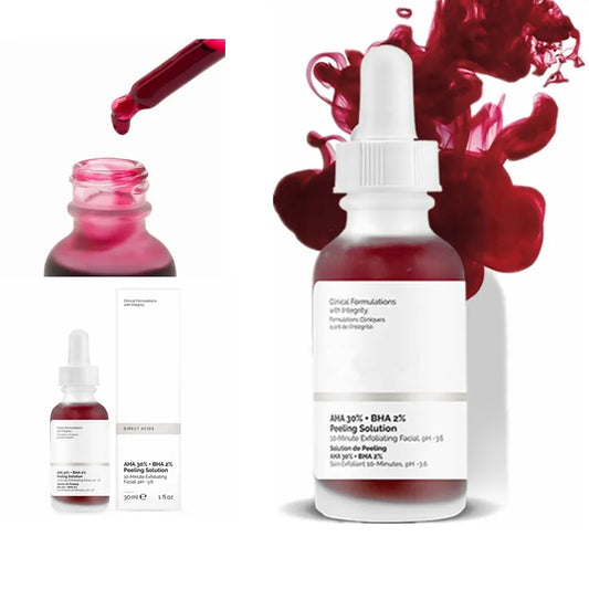 30ml AHA 30% + BHA 2% Face Peeling Solution: Peeling Solution