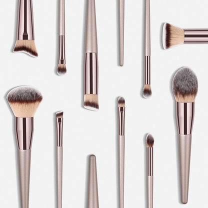 10Pcs Set High Quality Pro Makeup Brush Kit