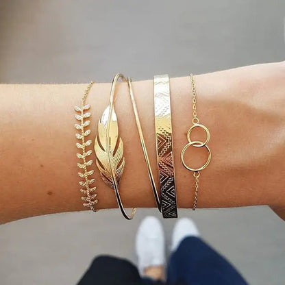 Trendy kettingarmbandenset