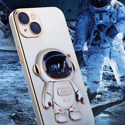 3D Astronaut-telefoonhoesje met houder