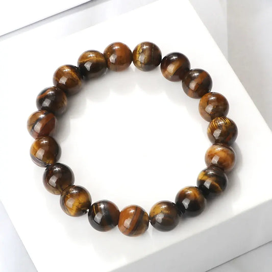 Tiger Eye Beaded Bracelet