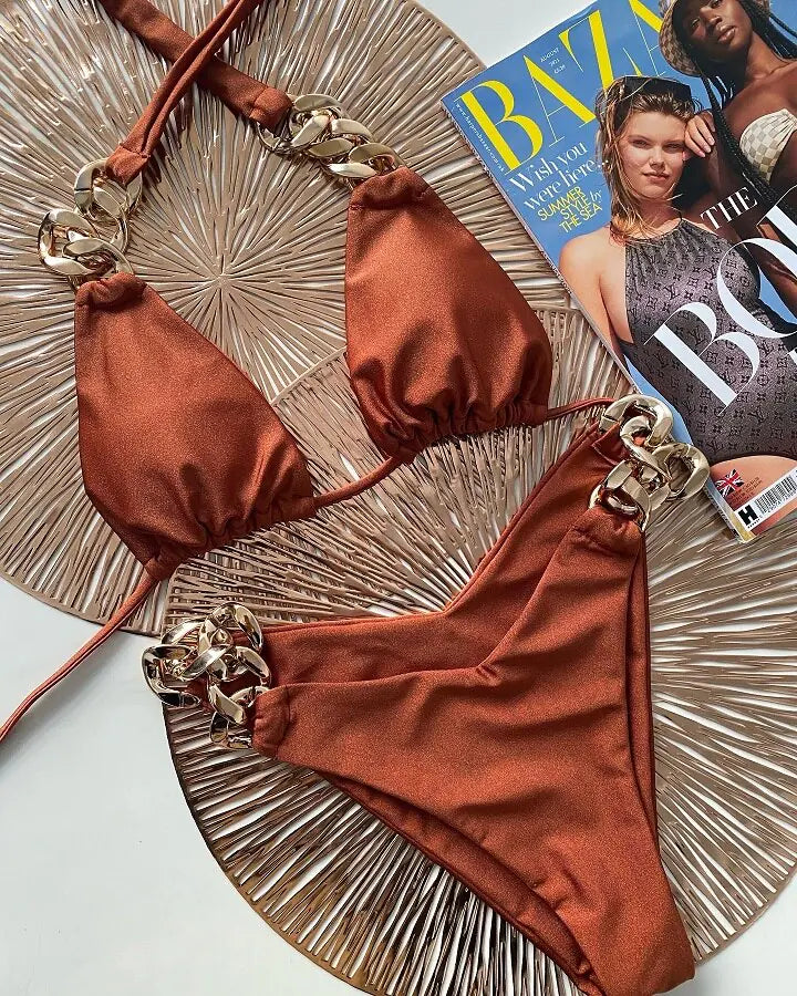 Designer DIY-bikini: aangepaste elegantie