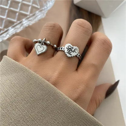 Spiral Shape Ring Set