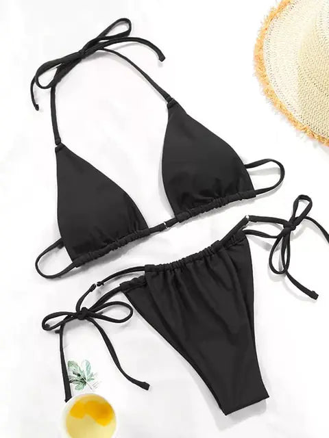 Verstelbare stringbikinisets