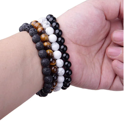 Zwarte Onyx armband