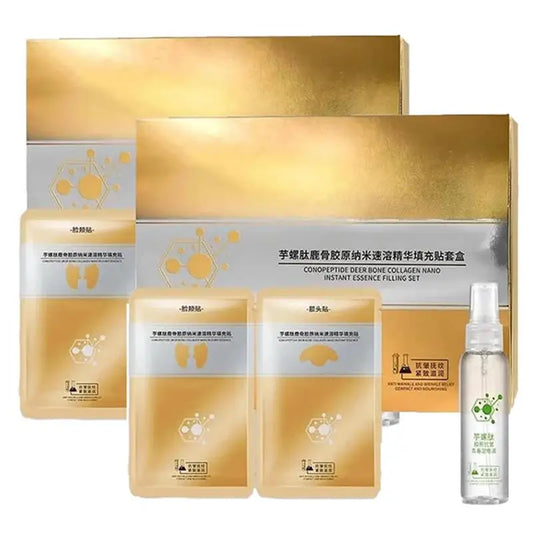 Kit d'essence de collagène coeur peptidique : recharge d'essence Nano