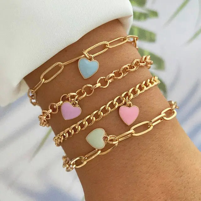 Bedelarmband armbanden set