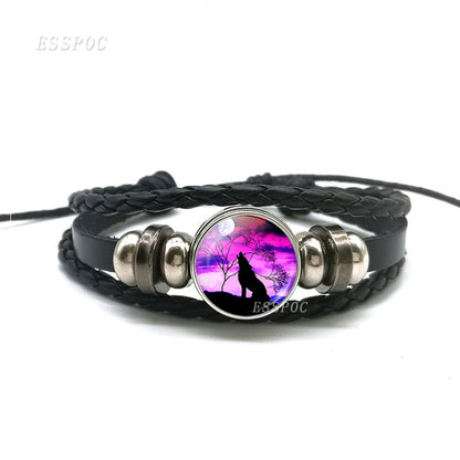 Leren armband