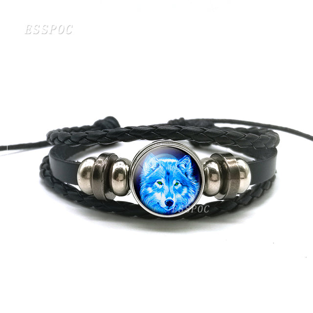 Leren armband