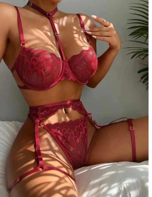 Sensuele kanten lingerieset