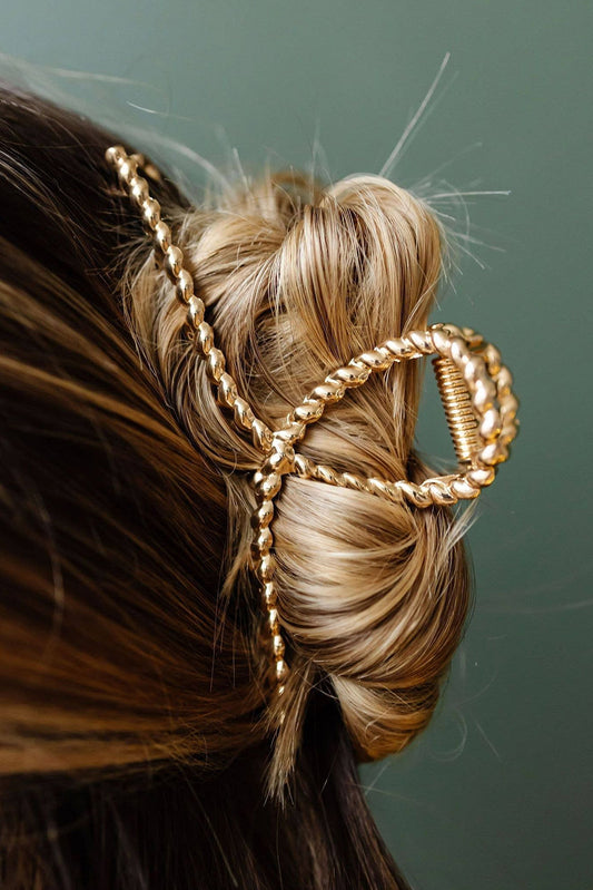 Gouden Twist Grote Legering Haarspeld