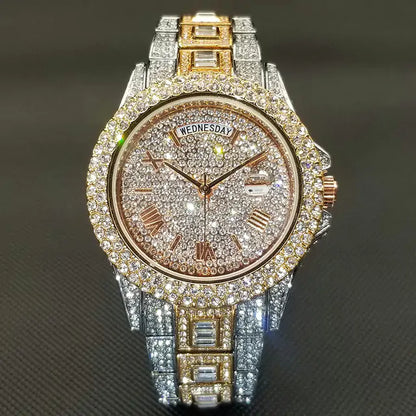 Full Iced Crystal Watch