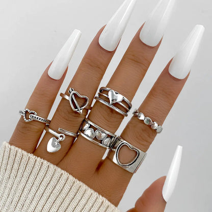 Spiral Shape Ring Set