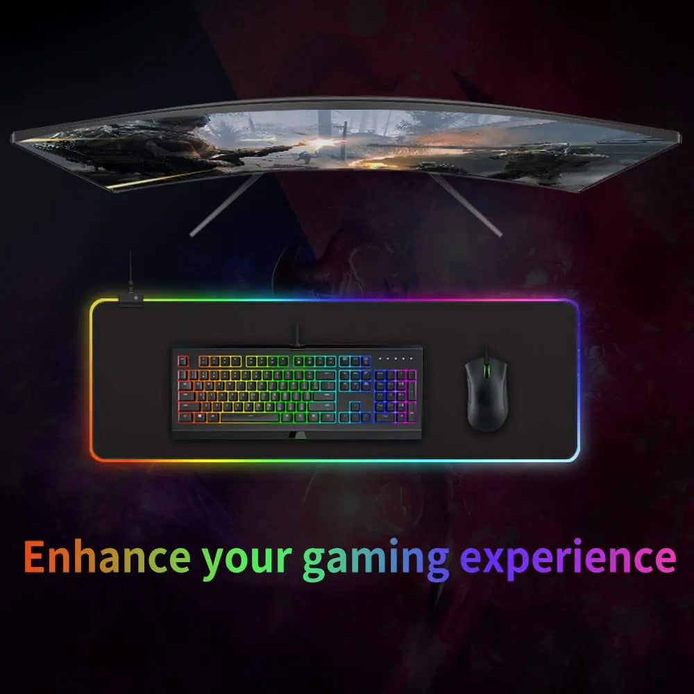 Gamer LED-muismat Waterdicht