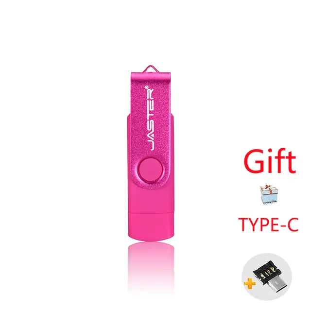 Hoge snelheid USB-flashdrive uitgerust met OTG