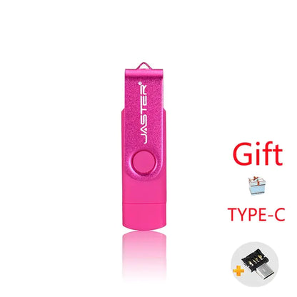 Hoge snelheid USB-flashdrive uitgerust met OTG