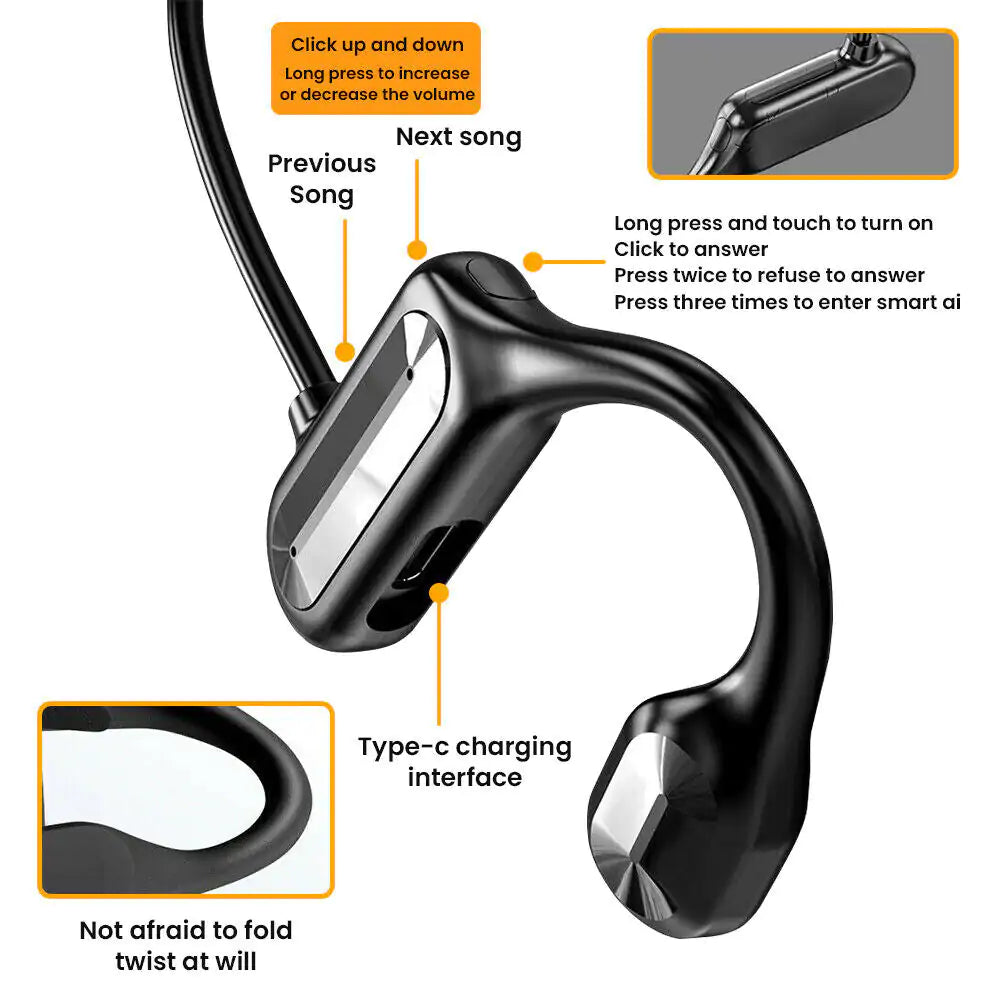 Draadloze Bluetooth-headset