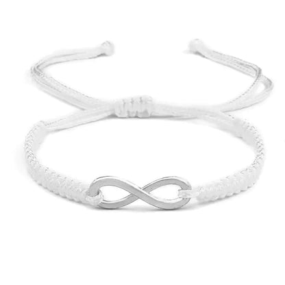 Infinity charme paar armband