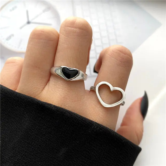 Spiral Shape Ring Set