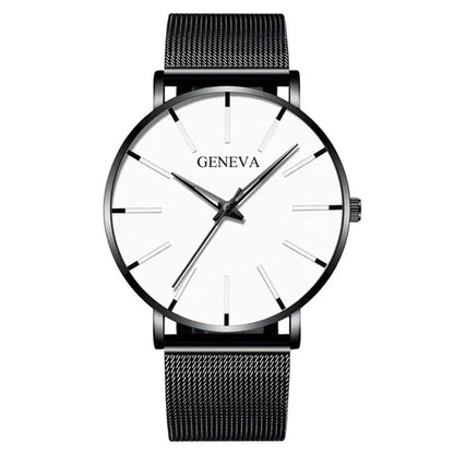 Minimalistische ultradunne horloges voor heren