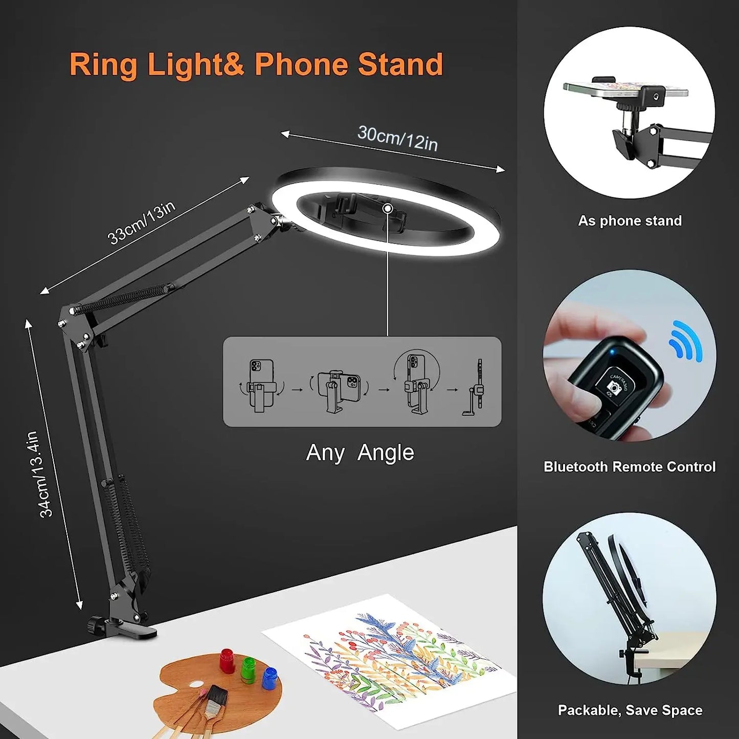 Telefoonhouder met camerabevestiging