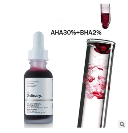 30 ml AHA 30% + BHA 2% Gezichtspeelingoplossing: Peelingoplossing