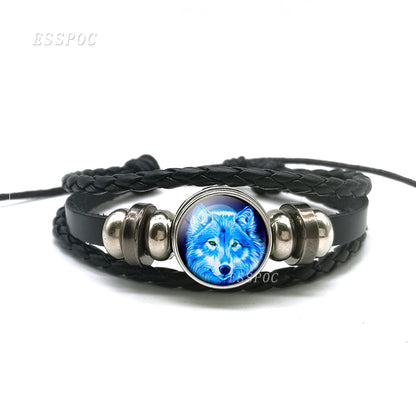 Leren armband