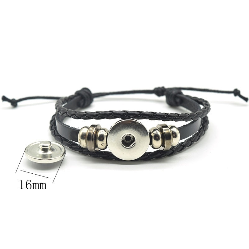 Leren armband