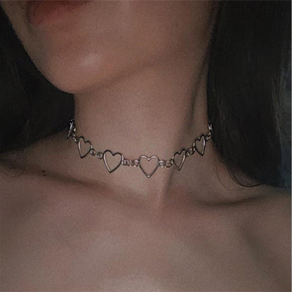 Liefde choker ketting