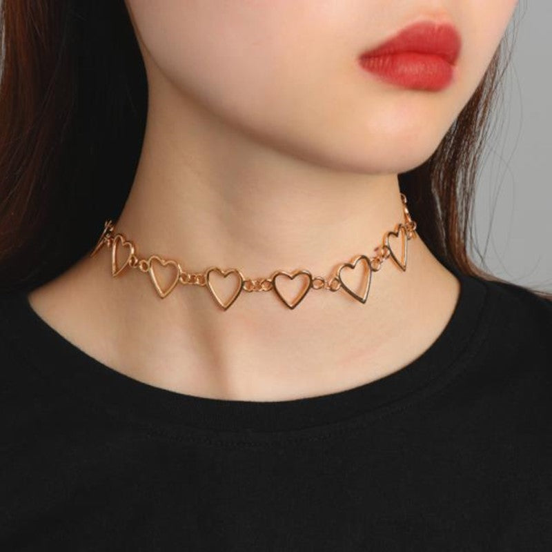 Liefde choker ketting