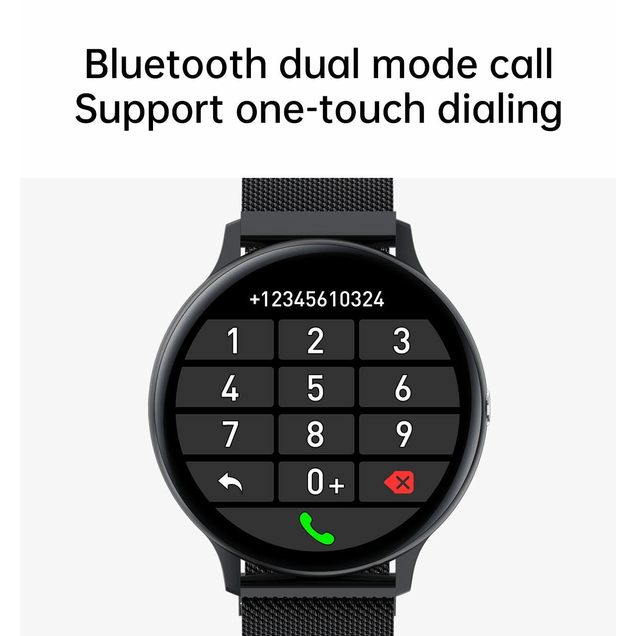 Waterdichte 4G ROM-smartwatch