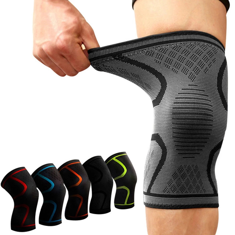 Fitness compressie kniebeschermer