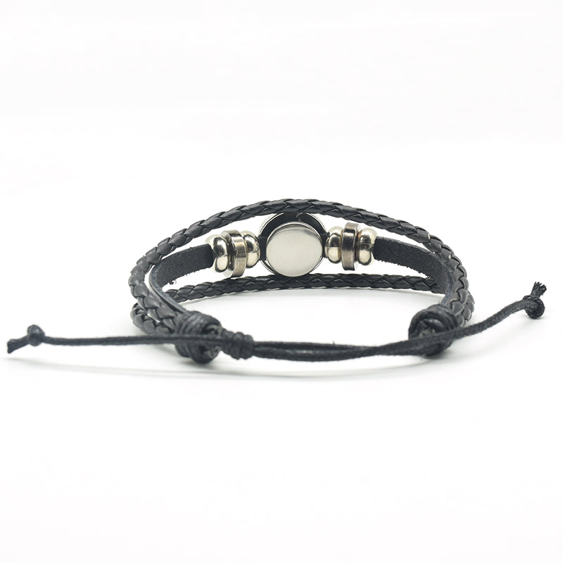 Leren armband